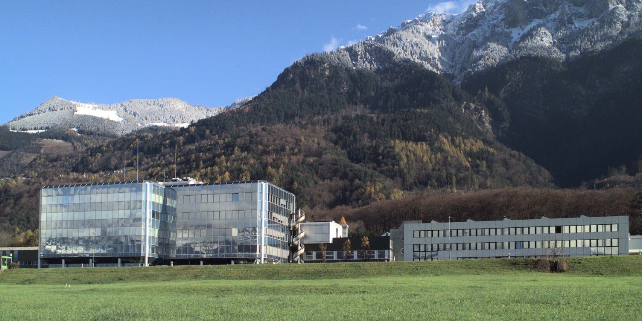 Main building, Plant 1,  Schaan, Principality of Liechtenstein, Headquarters,