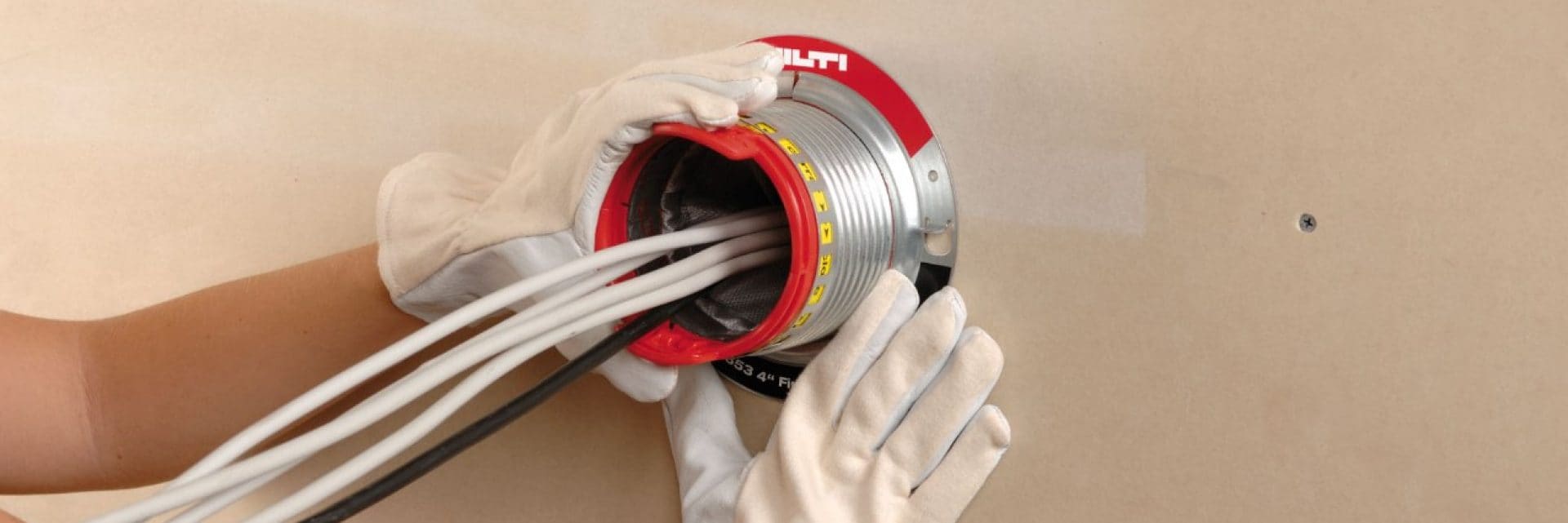 Hilti firestop for data management