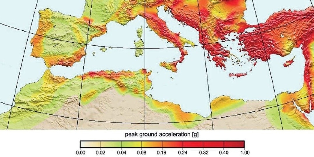 Mappa sismica