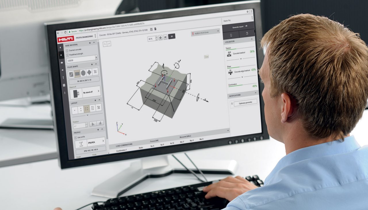 Engineer, Office, Computer Screen