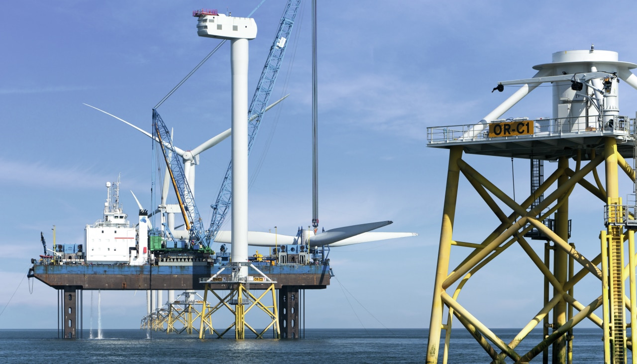 Soluzioni per l'eolico offshore