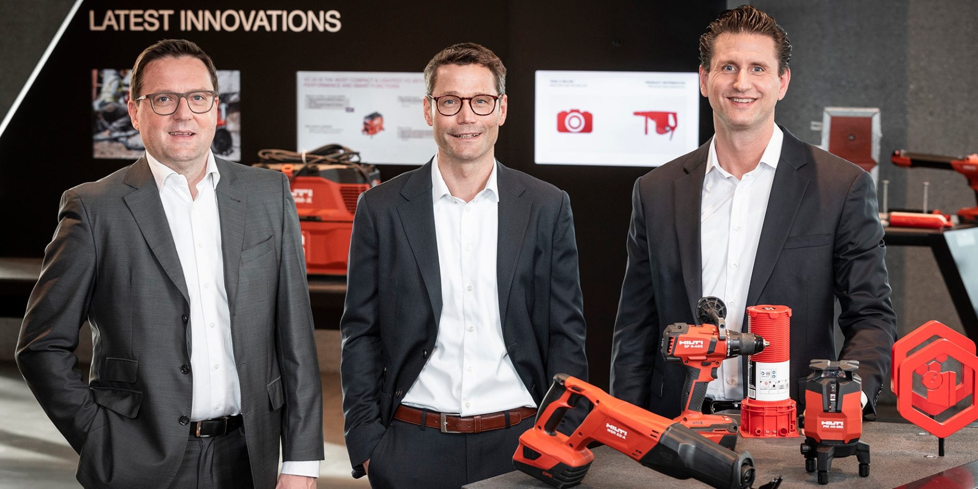 Hilti's new Executive Board members