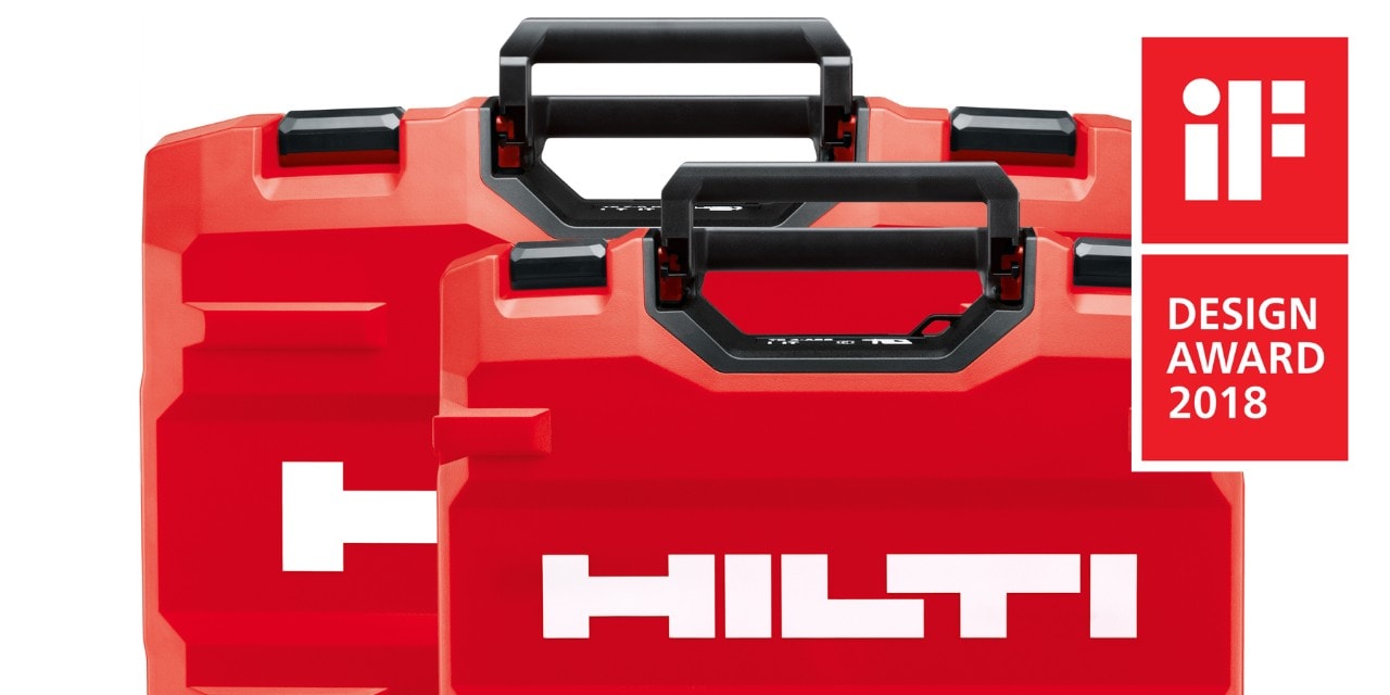 LE INNOVATIVE PROPOSTE DI HILTI PREMIATE DAGLI IF DESIGN  AWARDS