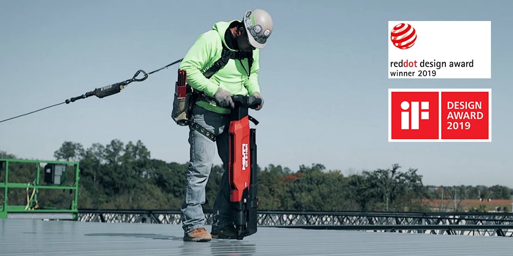 GLI INNOVATIVI PRODOTTI HILTI SI AGGIUDICANO I DESIGN AWARDS