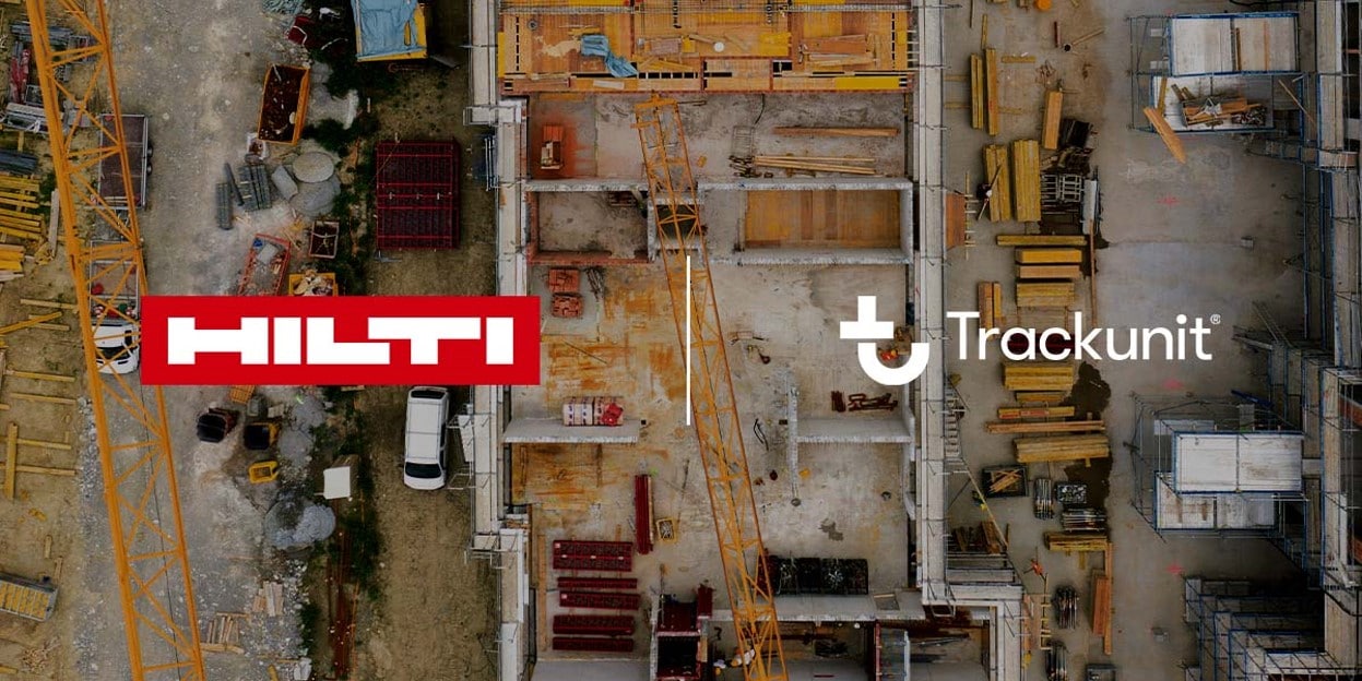 HILTI E TRACKUNIT ANNUNCIANO UNA PARTNERSHIP STRATEGICA PER ELIMINARE EFFICACEMENTE I TEMPI DI INATTIVITÀ