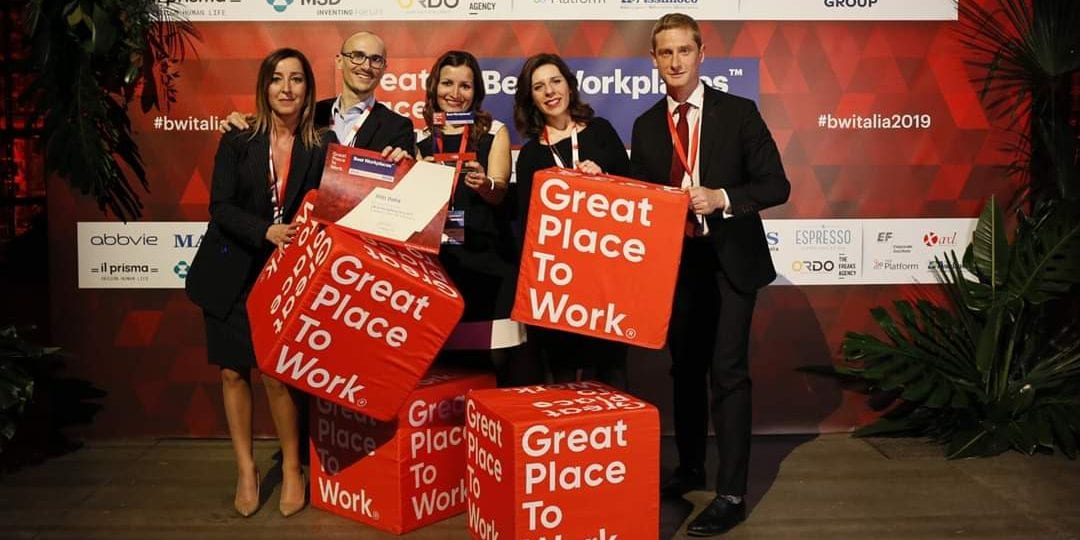 HILTI ITALIA È TRA I TOP 10 BEST WORKPLACES IN ITALIA PER IL 2019