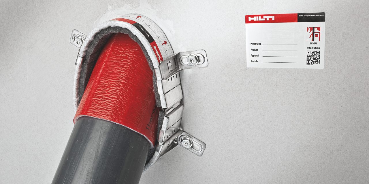 Collare antifuoco a rotolo Hilti CFS-C EL