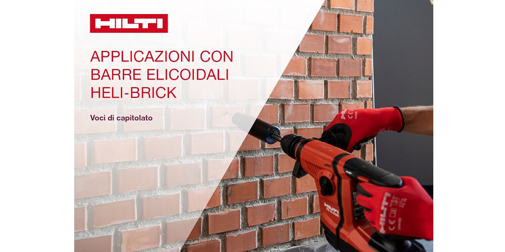 Applicazioni con barre elicoidali Heli-Brick