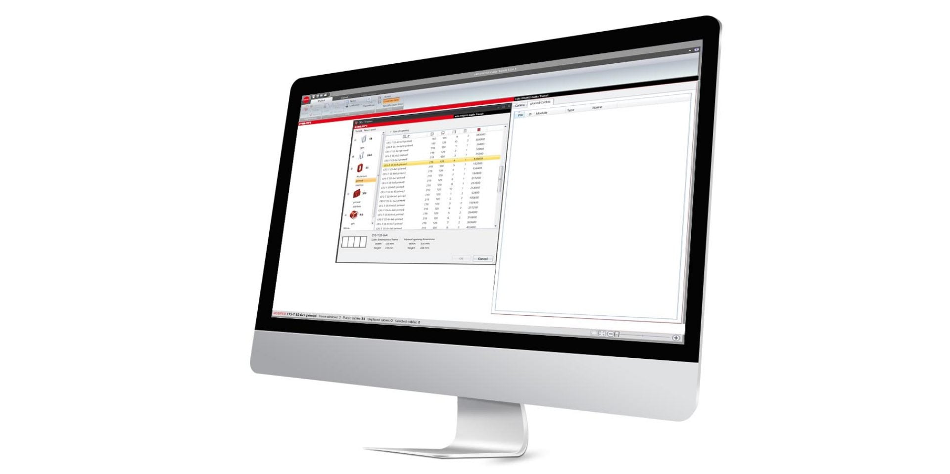 software di dimensionamento per cable transit 