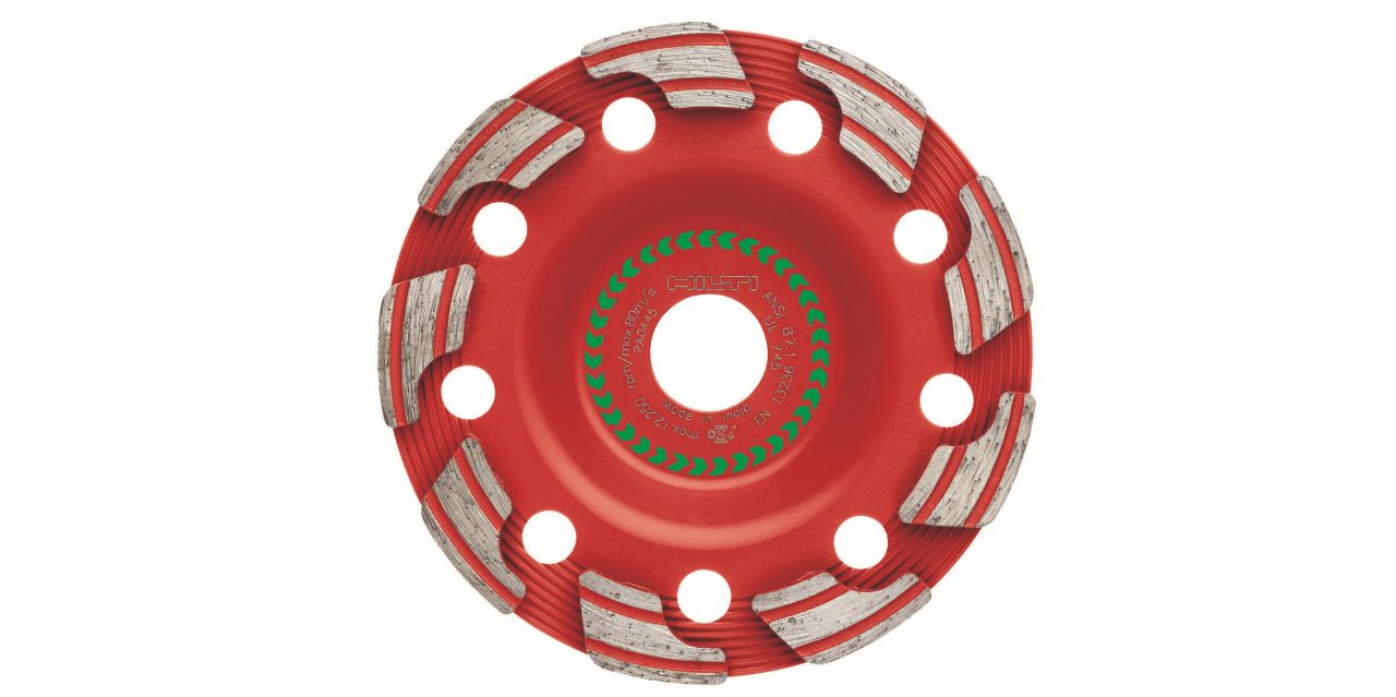 Dischi di smerigliatura a diamante universali con platorello a diamante Hilti SPX e SP