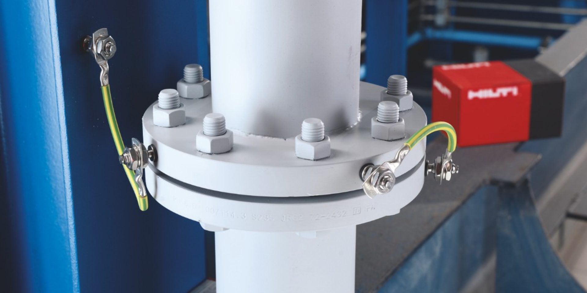 Hilti fasteners for earthing, bonding and lightening protection