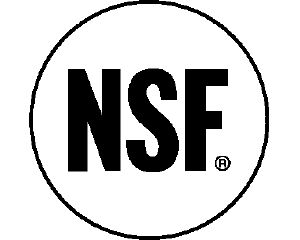                Produkte aus dieser Gruppe wurden von der National Sanitation Foundation für den Einsatz in der Produktion und der Beförderung von Nahrungsmitteln, Wasser und Verbraucherprodukten zertifiziert.            