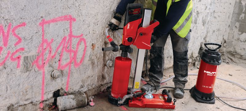 SPX-L X-Change Modul der höchsten Leistungsklasse für Kernbohrungen mit weniger leistungsstarken Diamantkernbohrgeräten (unter 2,5 kW) in allen Arten von Beton Anwendungen 1