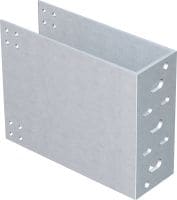 Staffa MFT-S2S U L Staffa larga a forma di U come parte centrale del sistema di fissaggio metallico S2S