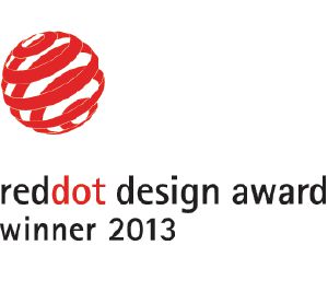                Questo prodotto è stato insignito del premio Red Dot Design Award            