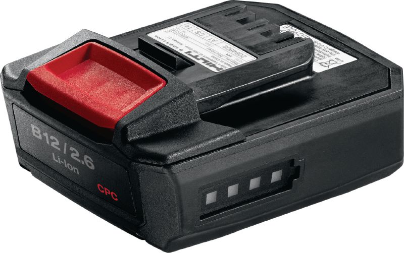 Batteria B12 2.6 12V Batteria Li-ion compatta da 12 V 2,6 Ah