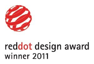                Questo prodotto è stato insignito del premio Red Dot Design Award            