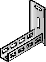 Base binario MQP-E Base zincata per il rapido fissaggio delle porte dell'ascensore