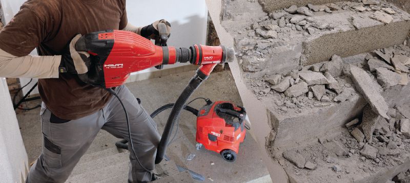 TE 700-AVR Leistungsstarker SDS Max (TE-Y) Wandmeissel für schwere Meisselarbeiten in Beton und Mauerwerk, mit Active Vibration Reduction (AVR) Anwendungen 1