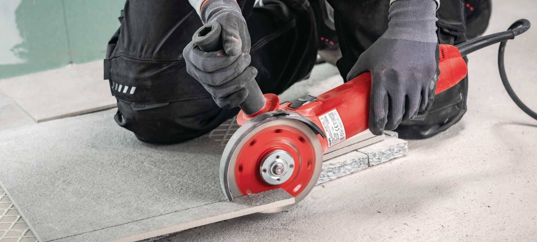 Disco Diamantato Turbo 230 Mm Per Smerigliatrice Angolare - Taglio - Foto 8