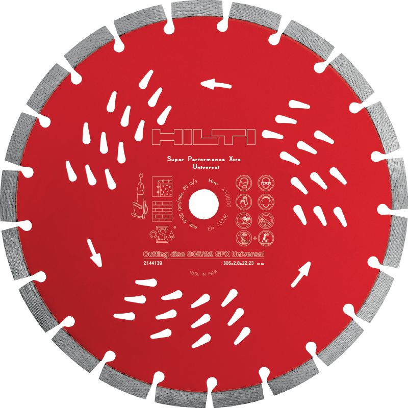 Lama diamantata universale SPX Lama di taglio a diamante di alta qualità con tecnologia Equidist per taglio superiore in diversi materiali di base