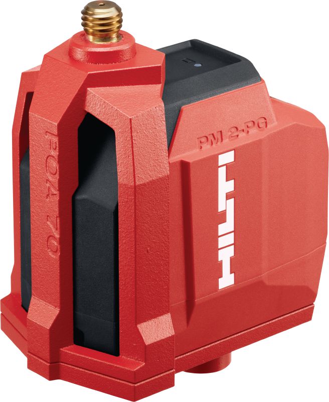 Puntatore laser per layout PM 2-PG / POA 70 Puntatore laser autolivellante per layout, per un processo di tracciatura semplificato e più accurato con la stazione totale da cantiere