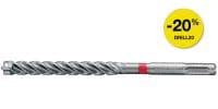 Punta per perforatore sistema metrico TE-CX (SDS Plus) Punta per perforatori SDS Plus (TE-C) di alta qualità per la foratura di tasselli nel cemento armato (sistema metrico)
