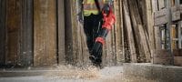 Soffiatori cordless NBL 6-22 Potente soffiante da cantiere per eliminare i detriti del cantiere e preparare le superfici di lavoro (piattaforma batteria Nuron) Applicazioni 3