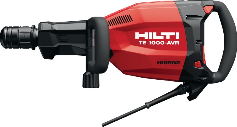 TE 1000-AVR Martello demolitore versatile TE-S per rottura di pavimenti in calcestruzzo e scalpellatura occasionale di pareti