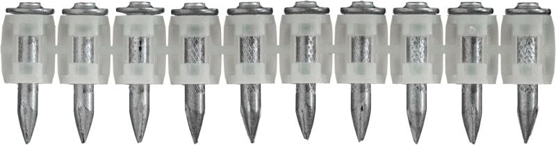 Chiodi per calcestruzzo X-GN MX (a nastro) Chiodo a nastro standard da usare con inchiodatrici a gas GX 120 su calcestruzzo e altri materiali di base