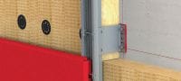Mensola FOX VI L Mensola a parete versatile per l'installazione di sottostrutture di facciata rainscreen Applicazioni 9