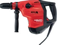 TE 70-ATC-AVR Äußerst leistungsstarker SDS Max (TE-Y) Bohrhammer für anspruchsvolle Bohr- und Meisselarbeiten in Beton, mit elektronischer Schnellabschaltung (ATC) und aktiver Vibrationsreduktion (AVR)