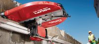 Lama per tagliamuri SPX MCL Equidist (60H: compatibile con Hilti e Husqvarna®) Lama per tagliamuri di elevata qualità (15 kW) per tagli ad alta velocità e una maggiore durata di vita nel cemento armato (l'alberino 60H è adatto ai tagliamuri Hilti e Husqvarna®) Applicazioni 4