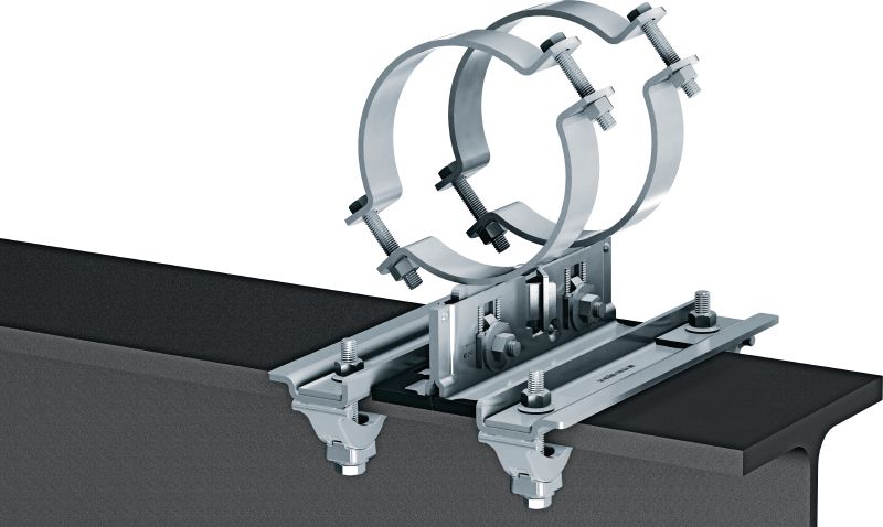 Calibro di collegamento scorrevole trave MP-PS Connettori per travi per il fissaggio dei supporti a collare MP-PS alle travi in acciaio