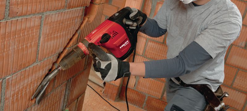 TE 500 Vielseitiger Wandmeissel SDS Max (TE-Y) für leichte Meisselarbeiten in Beton und Mauerwerk Anwendungen 1