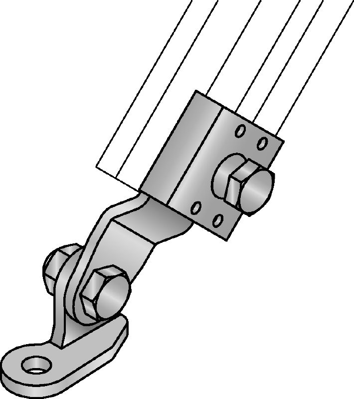 MQS-SP-L Erdbebensicherer Längsverbinder