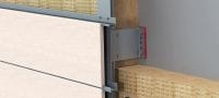 Mensola FOX VI L Mensola a parete versatile per l'installazione di sottostrutture di facciata rainscreen Applicazioni 3