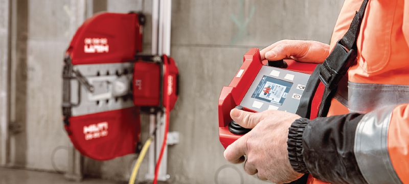 Wandsägeblatt SPX MCS Equidist (60HY: passend für Hilti, Husqvarna® und Tyrolit®) Wandsägeblatt (15 kW) der Ultimate-Leistungsklasse für hohe Geschwindigkeiten und längere Lebensdauer in armiertem Beton (60HY-Aufnahme kompatibel mit Hilti, Husqvarna und Tyrolit® Wandsägen) Anwendungen 1