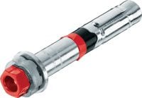 Tassello a battere metallico uso intensivo HSL4-B Tassello a battere metallico ad alte prestazioni con coppia controllata per carichi pesanti con certificazioni per il calcestruzzo (acciaio al carbonio)