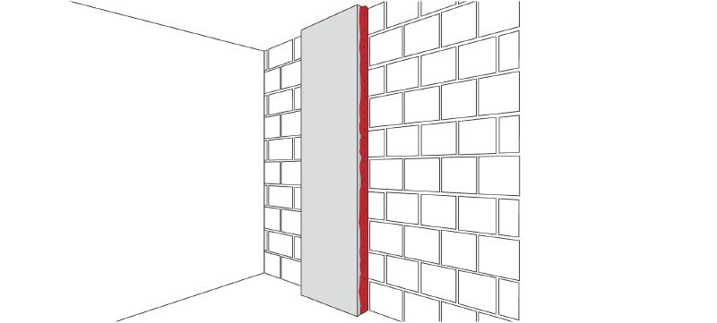 Schiuma isolante CF 812 CC flessibile Schiuma isolante flessibile, ideale per tutti gli edifici sigillati e a bassa energia Applicazioni 1