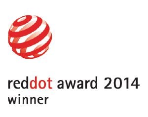                Dieses Produkt wurde mit dem Red Dot Design Award 2015 ausgezeichnet.            