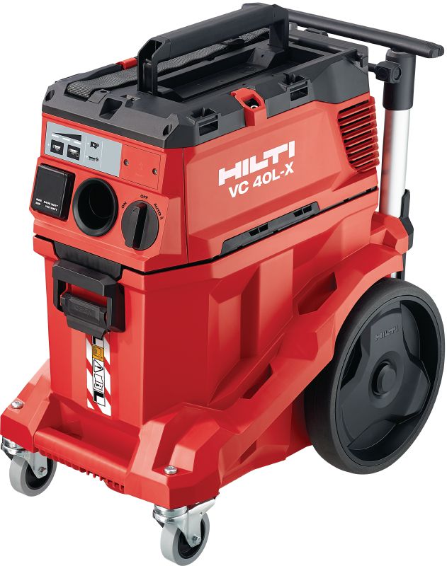 Aspiratore da cantiere per liquidi/solidi VC 40-L-X Aspiratore universale con pulizia automatica del filtro per polvere asciutta e utilizzo ad acqua – classe L