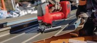 SJD 6-A22 Leistungsfähige Akku-Stichsäge (22 V) mit D-Griff an der Oberseite für hohen Arbeitskomfort und Führungssicherheit Anwendungen 1