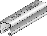 Binario MQ-41-RA2 Binario MQ in acciaio inossidabile (A2), altezza 41 mm, per applicazioni per carichi medi