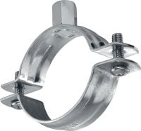 Collare MPN-R Collare per tubi standard in acciaio inox, non isolato, per carichi medi