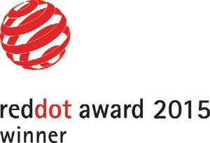                Dieses Produkt wurde mit dem Red Dot Design Award 2015 ausgezeichnet.            