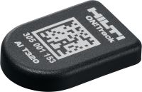 Smart tag ON!Track Bluetooth® AI T320 Robusto asset tag per localizzare le attrezzature edili e fare domanda tramite il sistema di tracciamento attrezzi Hilti ON!Track - ottimizza il vostro inventario e risparmia tempo