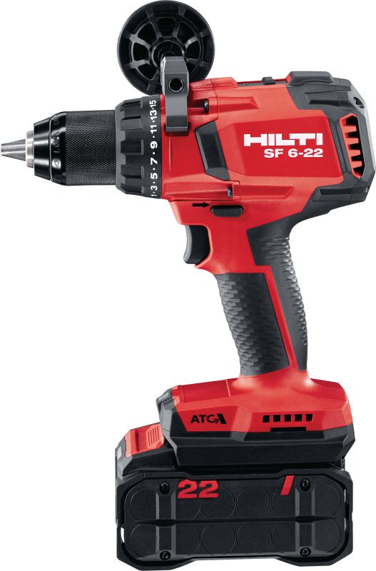 Trapano avvitatore a batteria SF 6-22 Trapano avvitatore di classe superiore con regolazione attiva della coppia ed ergonomia avanzata per la foratura e l'avvitamento universali su legno e metallo (piattaforma a batteria Nuron)