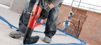 DX 5-MX Bolzensetzgerät Hohe Produktivität und Vielseitigkeit mit digitalfähigem, voll automatischem Bolzensetzgerät; für magazinierte Nägel Anwendungen 5