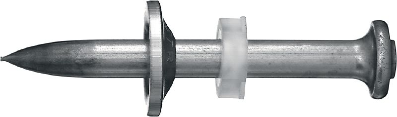 Chiodi per acciaio/calcestruzzo X-CR P8 S con rondella Chiodo singolo con rondella in acciaio per l'uso con inchiodatrici su acciaio e calcestruzzo in ambienti corrosivi